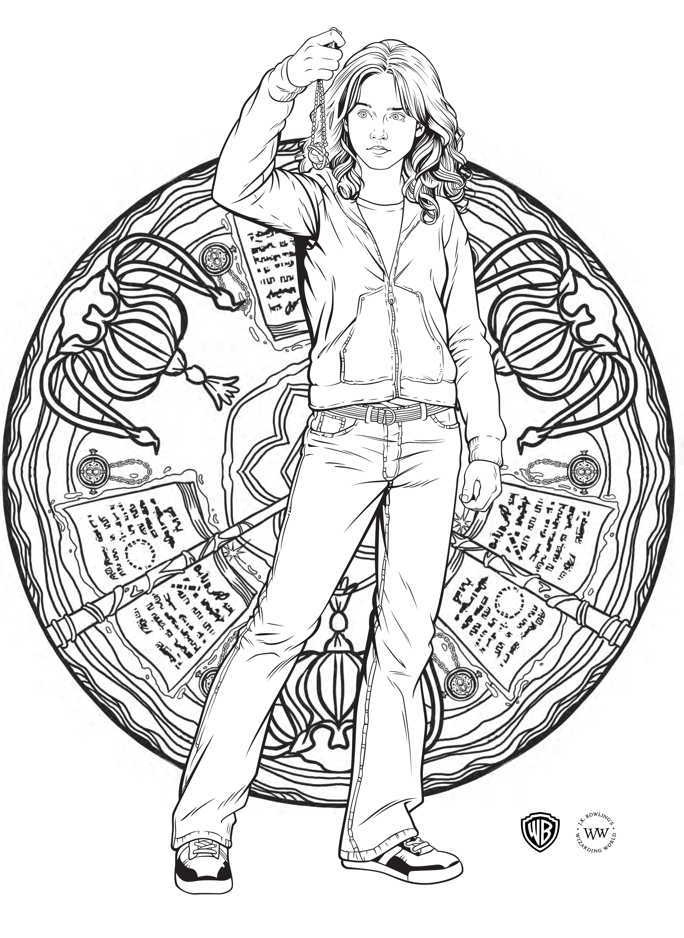 Free Harry Potter Colouring Book Print Out Yours
